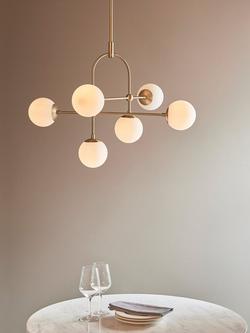 Bay Lighting Tosca 6 Arm Ceiling Light - view 2, Gold