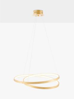 Bay Lighting Marcella Pendant Ceiling Light, Gold, Gold