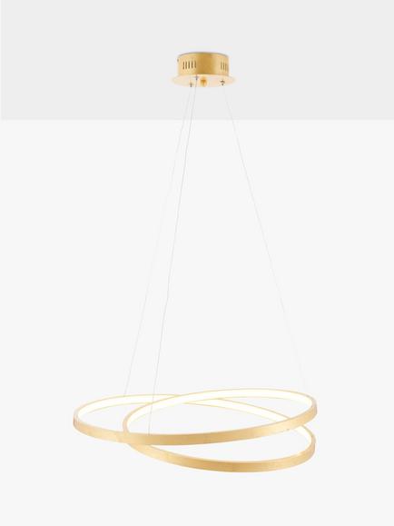 Bay Lighting Marcella Pendant Ceiling Light, Gold, Gold