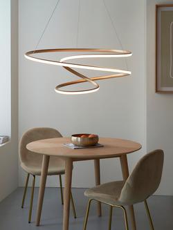 Bay Lighting Odessa Pendant Ceiling Light, Gold - view 2, Gold