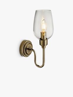 Bay Lighting Brighton Wall Light, Brass, Brass