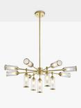 Bay Lighting Aydan 13 Arm Ceiling Light, Gold