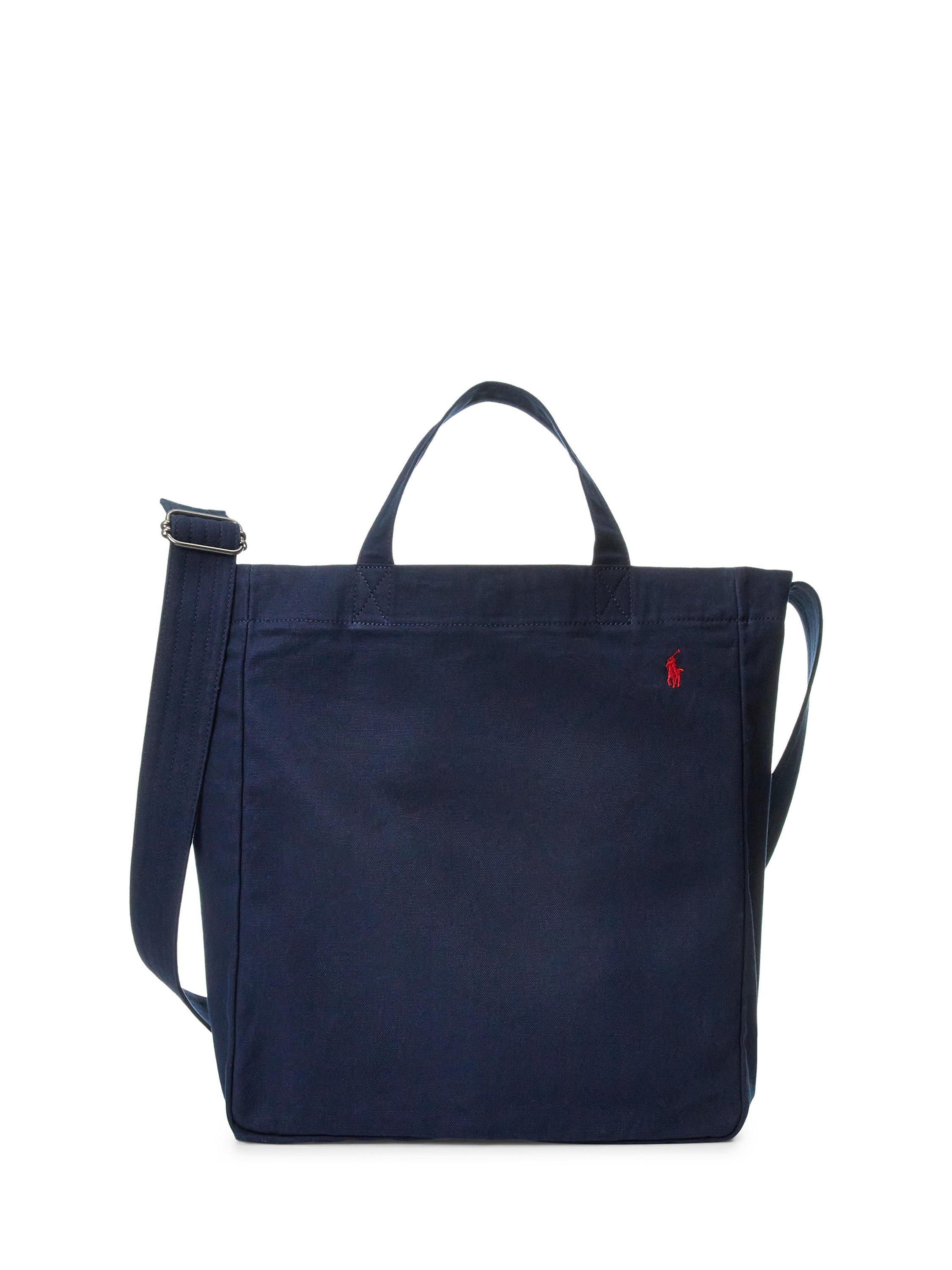 Ralph Lauren Canvas Tote Bag, Navy