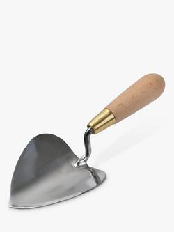 Sophie Conran for Burgon & Ball Heart Sharped Garden Trowel - view 2, Silver