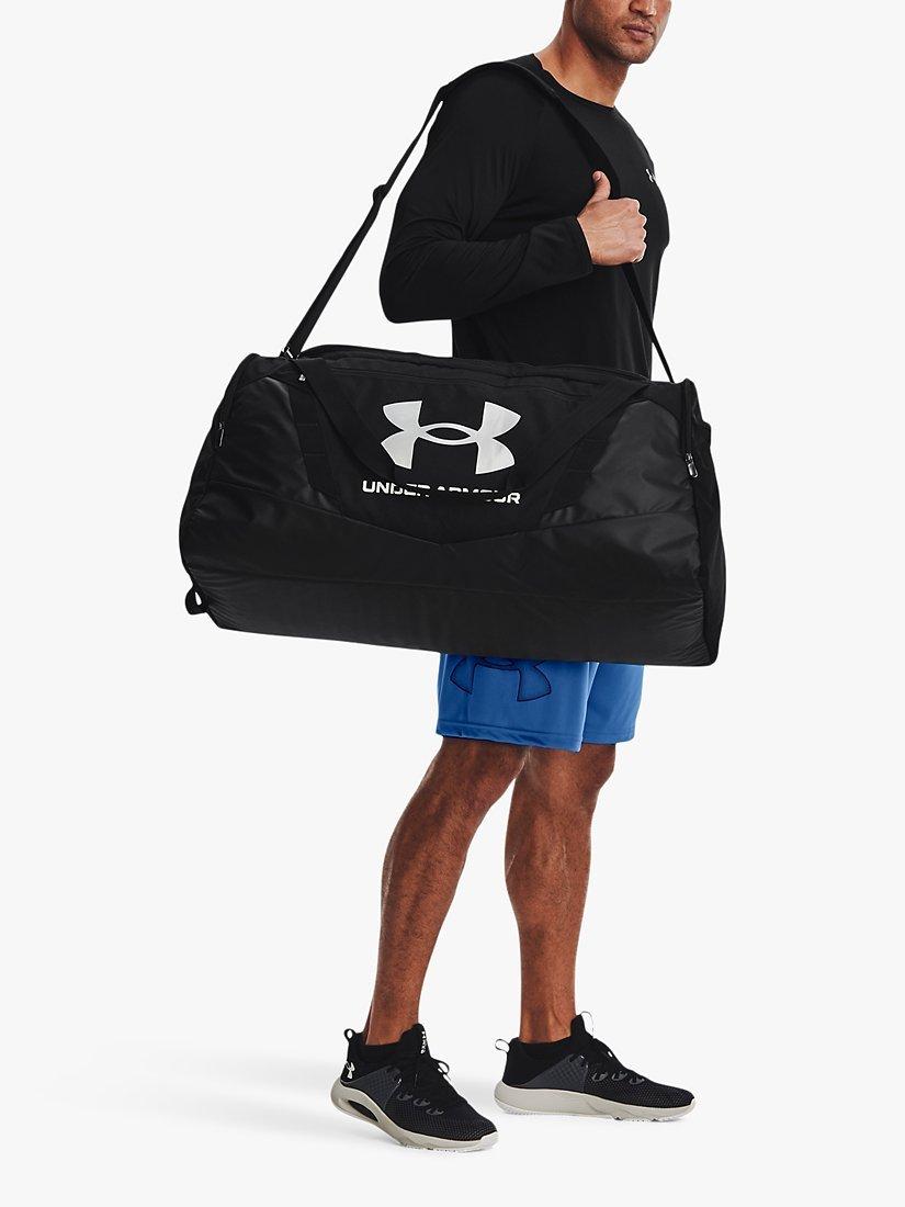 Under Armour Undeniable 5.0 Large Duffle Bag Black Silver