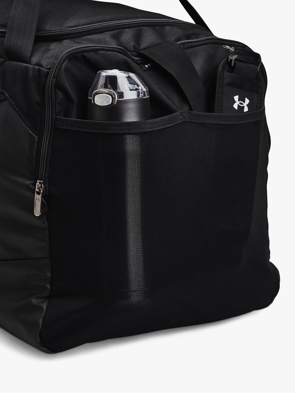 Product image 5 of 8, which shows Under Armour Undeniable 5.0 Large Duffle Bag, Black/Silver
