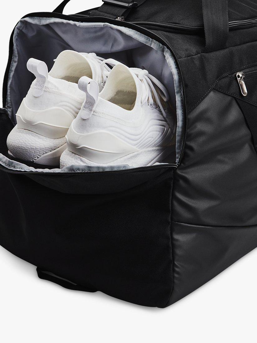 Product image 6 of 8, which shows Under Armour Undeniable 5.0 Large Duffle Bag, Black/Silver