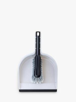 John Lewis Dustpan & Brush Set - view 2, Grey