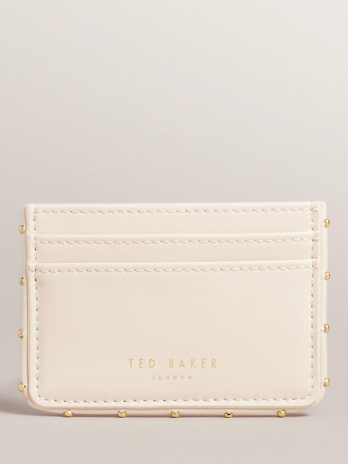 Ted Baker Kahnia Studded Edge Leather Cardholder, Nude