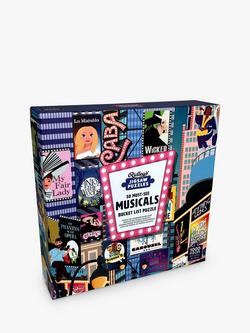 Ridley's 50 Must See Musicals Jigsaw Puzzle, 1000 Pieces, Multi