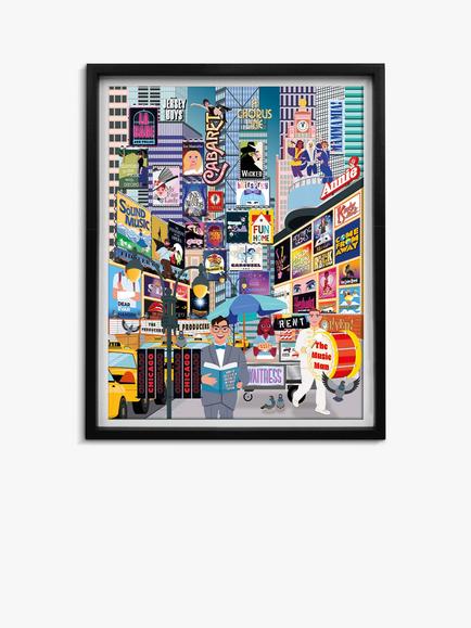 Ridley's 50 Must See Musicals Jigsaw Puzzle, 1000 Pieces - view 2, Multi