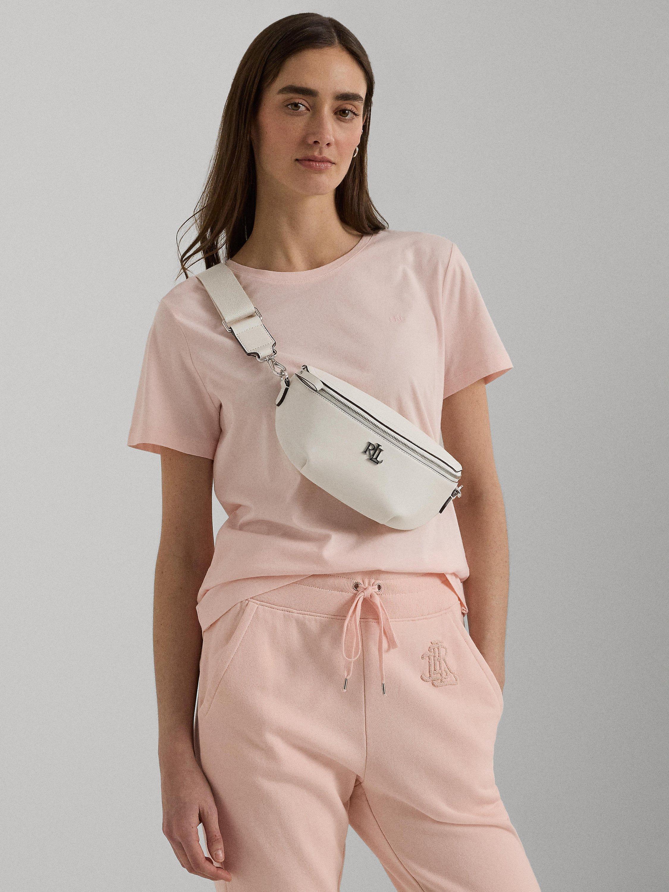 Lauren Ralph Lauren Marcy Leather Belt Bag