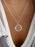 Kit Heath Gemini Constellation Pendant Necklace, Silver