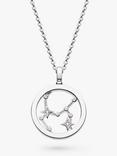 Kit Heath Sagittarius Constellation Pendant Necklace, Silver