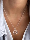 Kit Heath Virgo Constellation Pendant Necklace, Silver