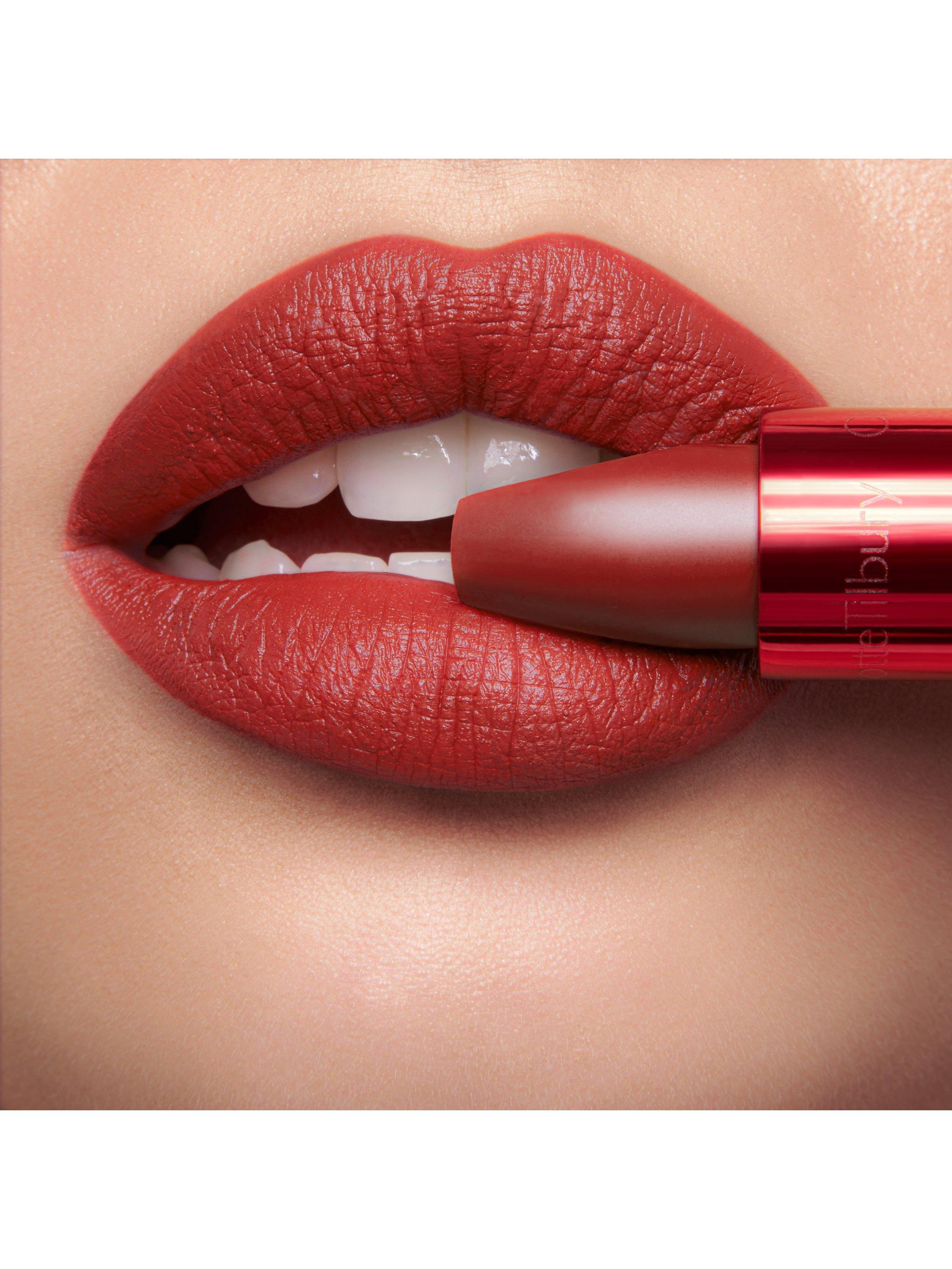 Product image 4 of 5, which shows Charlotte Tilbury Matte Revolution Lipstick, Mark Of A Kiss
