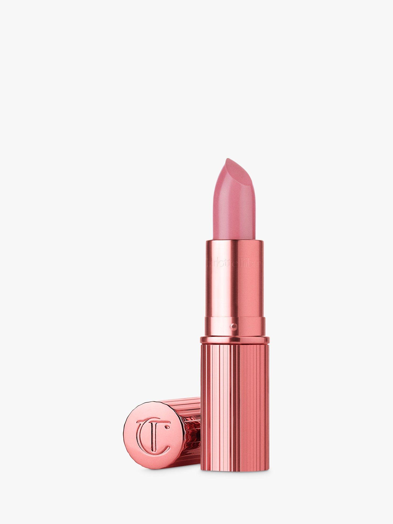 Product image 1 of 4, which shows Charlotte Tilbury K.I.S.S.I.N.G Lipstick, Red Carpet Pink