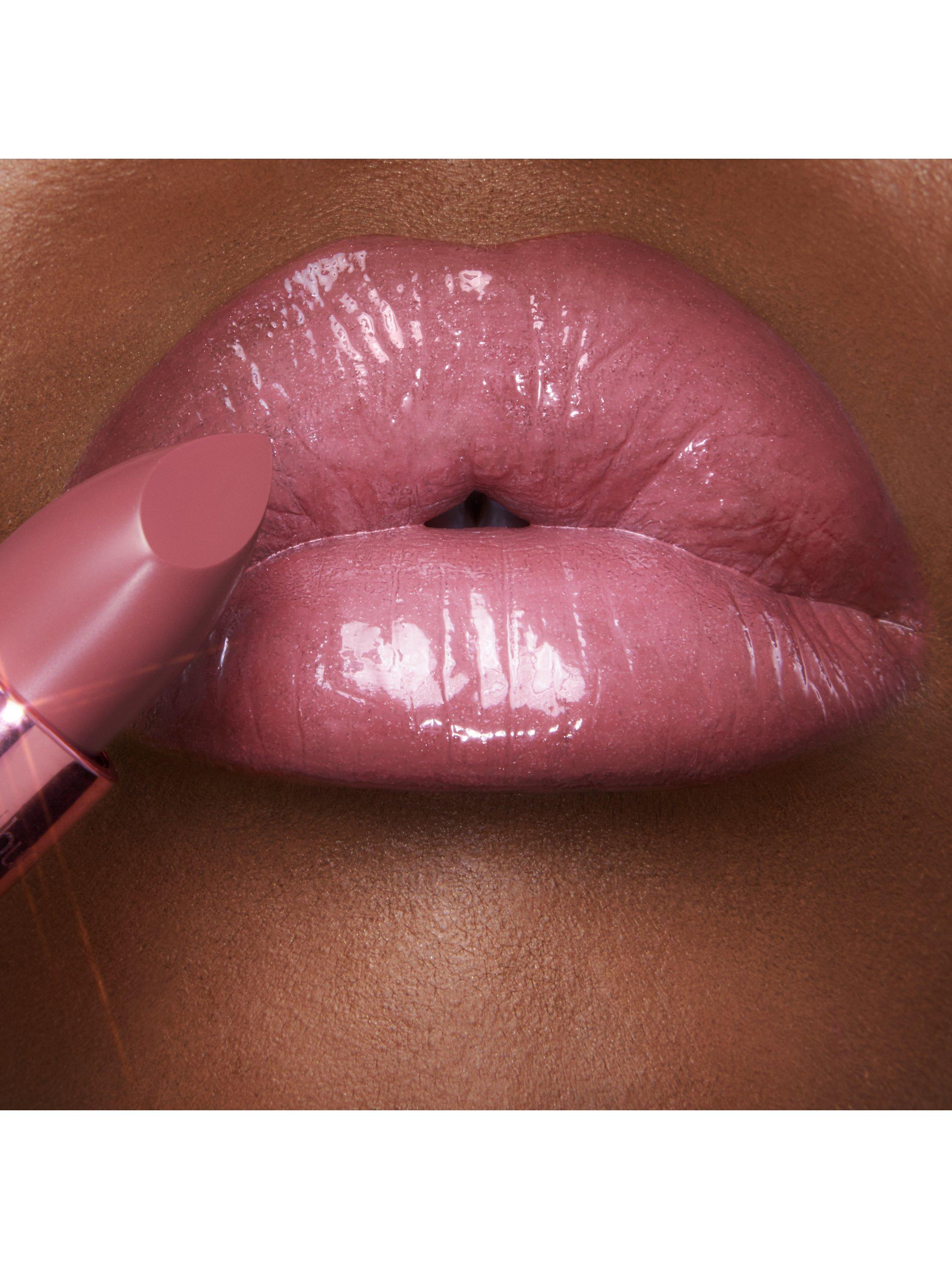 Product image 4 of 4, which shows Charlotte Tilbury K.I.S.S.I.N.G Lipstick, Red Carpet Pink