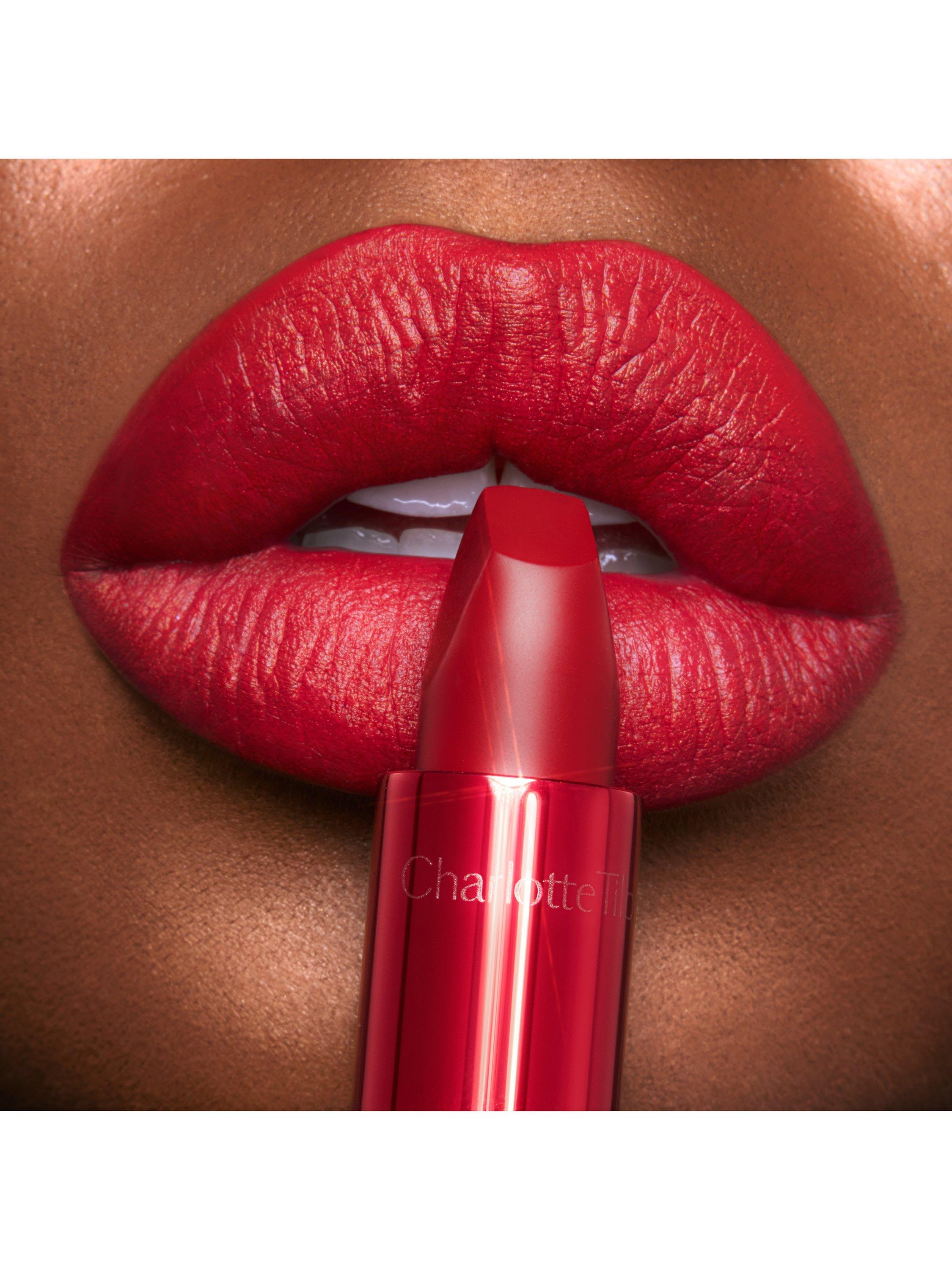 Product image 2 of 5, which shows Charlotte Tilbury Matte Revolution Lipstick, Hollywood Vixen
