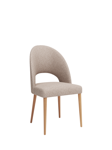 John Lewis Moritz II Boucle Yarn Dining Chair, Oatmeal