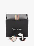 Paul Smith Medgel Stripe Cufflinks, Multi