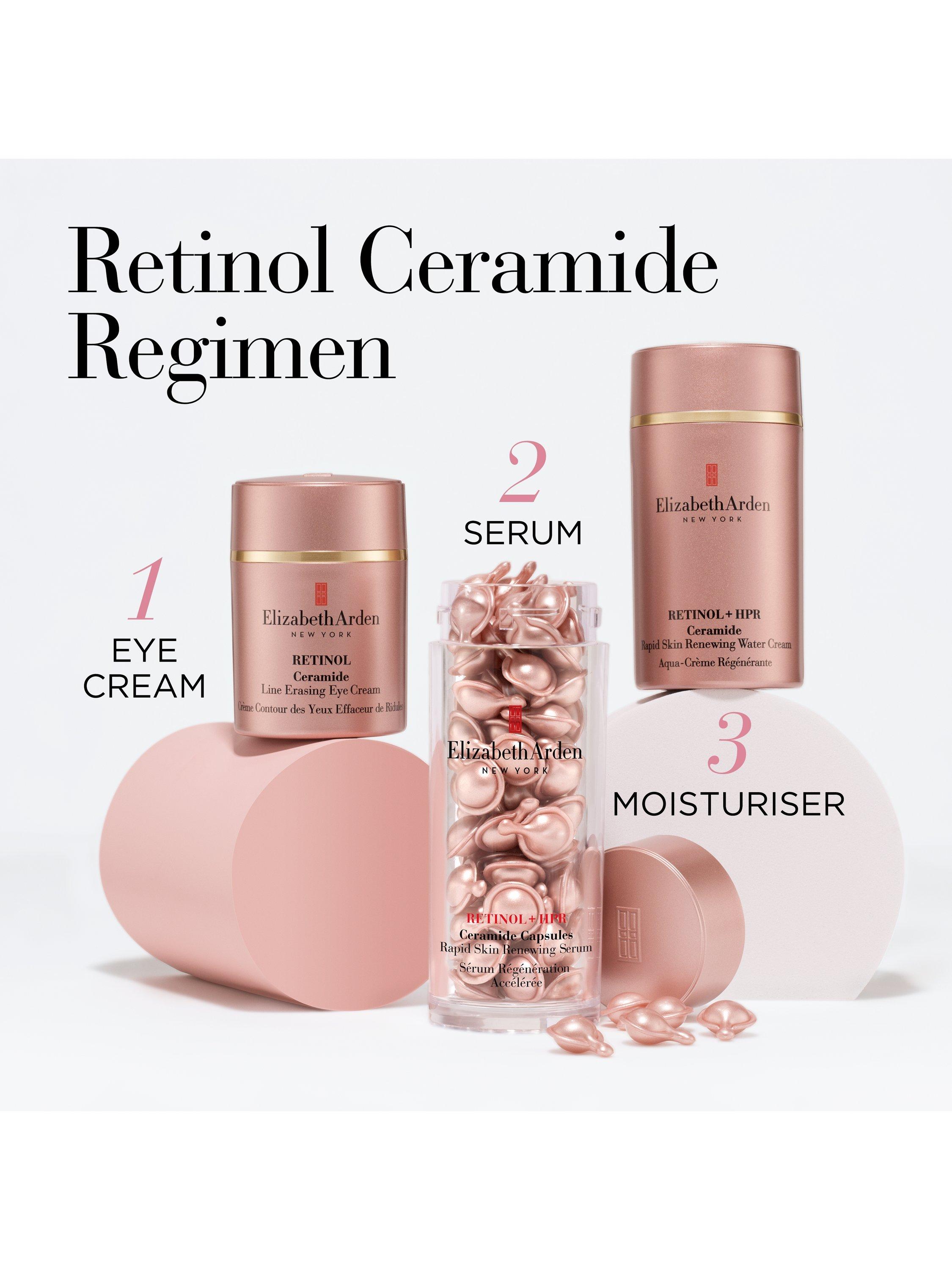 Product image 8 of 8, which shows Elizabeth Arden Retinol + HPR Ceramide Capsules Serum, x 60 Capsules
