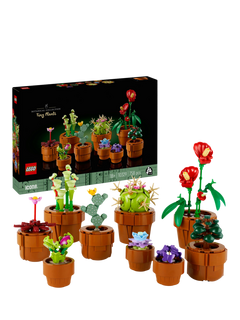 LEGO Botanicals Tiny Plants, Flowers Set for Adults 10329