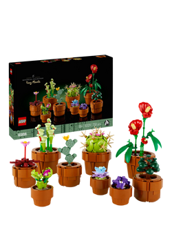 LEGO Botanicals Tiny Plants, Flowers Set for Adults 10329, Multi