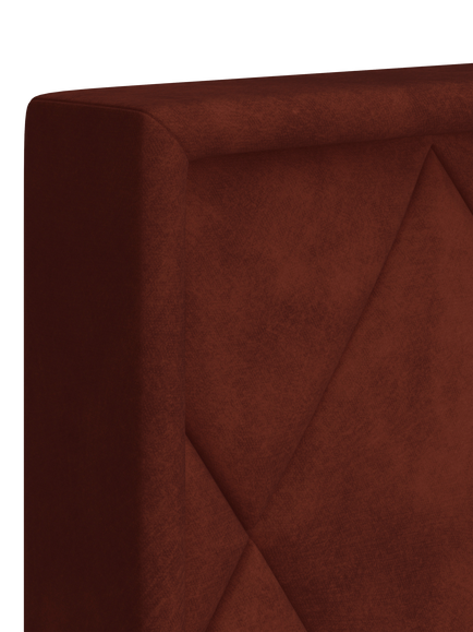 TEMPUR® Arc™ Ergo® Smart Quilted Upholstered Bed Frame, Super King Size - view 2, Copper