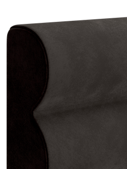 TEMPUR® Arc™ Ergo® Smart Vectra Upholstered Bed Frame, Super King Size - view 2, Dark Grey