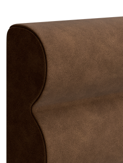 TEMPUR® Arc™ Ergo® Smart Vectra Upholstered Bed Frame, Super King Size - view 2, Brown