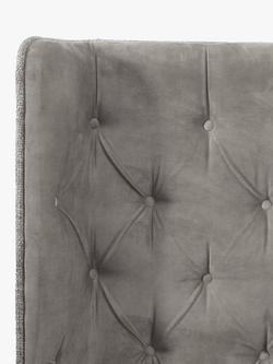 TEMPUR® Arc™ Ergo® Smart Luxury Upholstered Bed Frame, Super King Size - view 2, Dark Grey