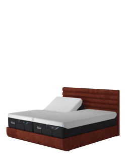 TEMPUR® Arc™ Ergo® Smart Vectra Upholstered Bed Frame, Super King Size, Copper