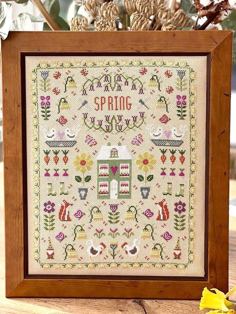 Historical Sampler Company Joys of Spring Cross Stitch Kit