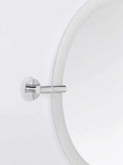 John Lewis Elegance Bathroom Mirror - view 2, Chrome