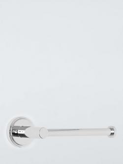 John Lewis Orbit Bar Toilet Roll Holder, Chrome