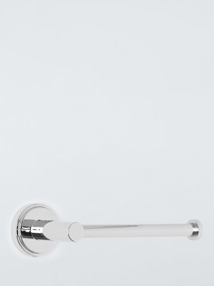 John Lewis Orbit Bar Toilet Roll Holder, Chrome