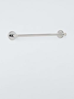 John Lewis Orbit Single Towel Rail, 32cm, Chrome