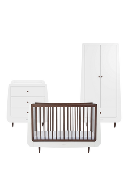 Snüz Snüzkot Skandi 3 Piece Nursery Furniture Set, Ebony