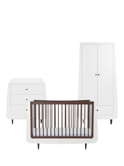 Snüz Snüzkot Skandi 3 Piece Nursery Furniture Set, Ebony