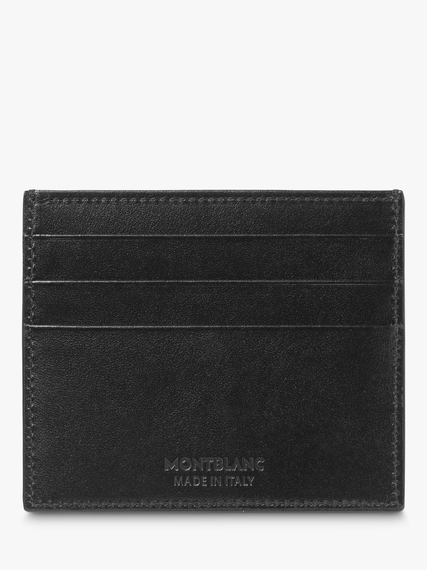 Montblanc Meisterstück Leather Card Holder, Black