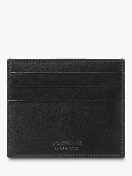 Montblanc Meisterstück Leather Card Holder, Black - view 2, Black