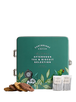 Cartwright & Butler Tea & Biscuits Selection Gift Tin, Multi