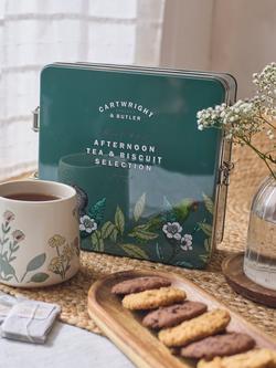 Cartwright & Butler Tea & Biscuits Selection Gift Tin - view 2, Multi