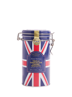 Cartwright & Butler British Collection Triple Choc Chunk Biscuits, 200g, Multi