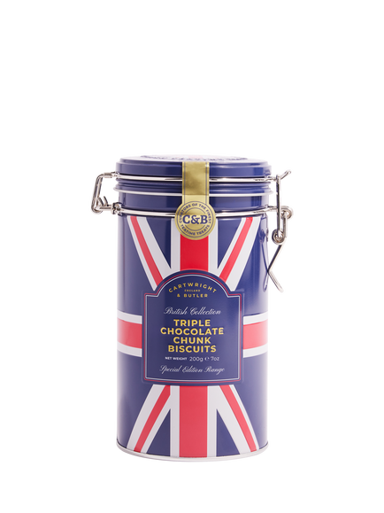 Cartwright & Butler British Collection Triple Choc Chunk Biscuits, 200g, Multi