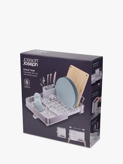 Joseph Joseph Extend Stainless Steel Dish Drainer - view 2, Light Stone