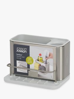 Joseph Joseph Surface Sink Tidy - view 2, Light Stone