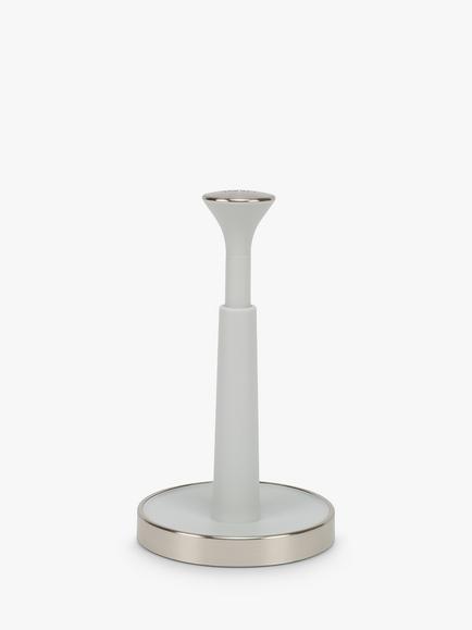 Joseph Joseph Push and Tear Kitchen Roll Holder, Light Stone