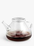 John Lewis Icon Glass Teapot with Infuser, 1.15L, Clear